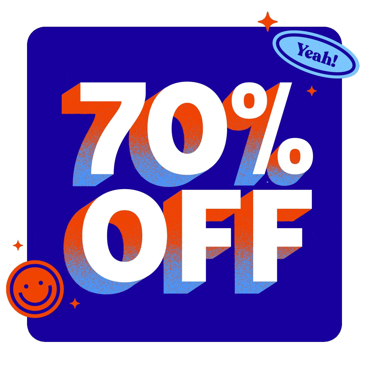 70% Off